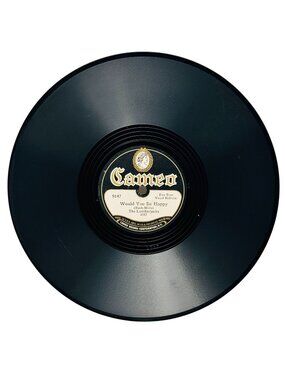 The Lumberjacks Would You Be Happy 10 Inch Shellac 78 RPM Record Cameo 9147
